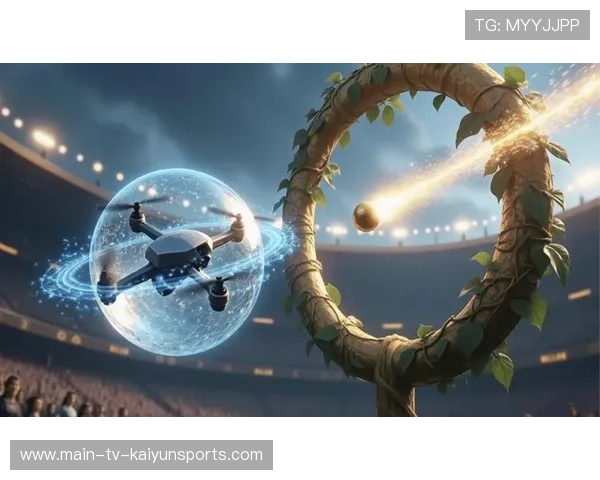 球场上空出现奇怪无人机